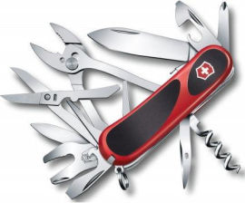 Акція на Victorinox EvoGrip S557 85мм / 21предметов / червоний-чорний (2.5223.SC) від Y.UA