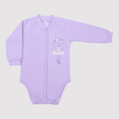 Акция на Боди утепленное Baby Veres 102.99-13-3820 Lavender Fog 68 см Лиловое (2000010012930) от Rozetka
