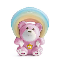 Акція на Іграшка-проектор Chicco Ведмежа під веселкою рожева (10474.10) від Будинок іграшок