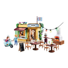 Акція на Конструктор  Playmobil City life Піцерія (70336) від Будинок іграшок