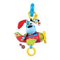 Акція на Музична підвіска Yookidoo Собачка пілот (70633) від Будинок іграшок