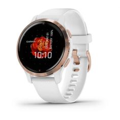 Акція на Garmin Venu 2S Rose Gold Stainless Steel Bezel with White Case and Silicone Band (010-02429-13) від Y.UA