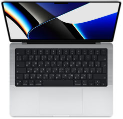 Акція на Apple Macbook Pro 14" M1 Pro 1TB Silver (MKGT3) 2021 від Stylus