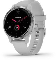 Акция на Garmin Venu 2S Silver Stainless Steel Bezel with Mist Gray Case and Silicone Band (010-02429-02) от Stylus