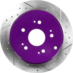 Акція на Перфорированные тормозные диски NiBK RN1618DSET (комплект 2 шт) - (42510SWWG01, 42510T1GG00) від Rozetka UA