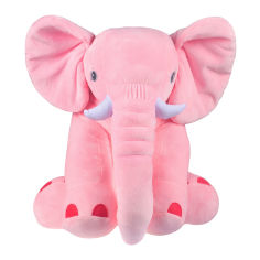 Акция на Мягкая игрушка Fancy Слон Элвис розовый 48 см (SLON2R) от Будинок іграшок