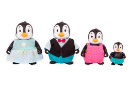 Акція на Набір фігурок Li`l Woodzeez Сім'я Пінгвінів (WZ6664Z) від Будинок іграшок