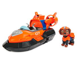 Акция на Игровая фигурка Paw Patrol Спасательный автомобиль делюкс с водителем Зума (SM16776/8838) от Будинок іграшок