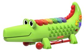 Акция на Іграшковий ксилофон Fisher-Price Яскравий крокодил (22282) от Будинок іграшок