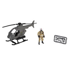 Акція на Ігровий набір Chap Mei Солдати Patrol helicopter (545301) від Будинок іграшок