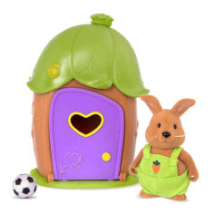 Акція на Ігровий набір Li'l Woodzeez Будиночок кролика (WZ6604Z) від Будинок іграшок