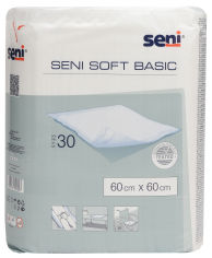Акция на Одноразовые пеленки Seni Soft Basic 60х60 см 30 шт (5900516692308) от Rozetka