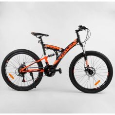Акция на Велосипед Спортивный CORSO «Hyper» 26" дюймов 87646 оранжевый 03503 от Allo UA