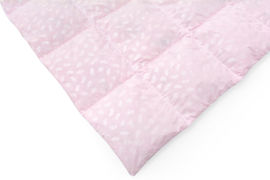 Акция на Одеяло пуховое летнее 1835 Bio-Pink 50% пуха MirSon 140х205 см от Podushka