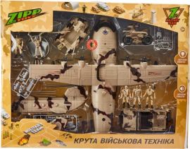 Акція на Игровой набор Zipp Toys Z military team Военный самолет від Stylus
