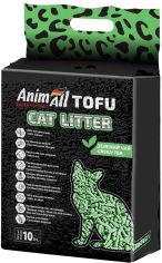Акция на Наполнитель для кошачьего туалета AnimAll ТОФФУ Зеленый чай 4.66 кг / 10 литров (4820224500881) от Rozetka
