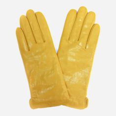 Акция на Женские перчатки кожаные (лайка) Sergio Torri 0514 M 8.5 Желтые (ST2000000012933) от Rozetka