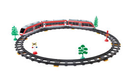 Акція на Игровой набор Qunxing Экспресс-поезд круговой (2809Y) від Будинок іграшок