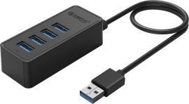 Акция на USB-хаб Orico W5P-U3-030-BK-BP Black (CA912735) от Rozetka