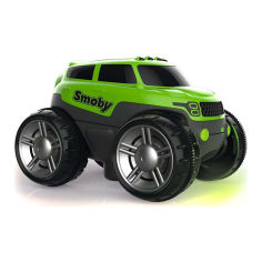 Акция на Машинка Smoby FleXtreme Зелена зі світловим ефектом (180903/180903-3) от Будинок іграшок