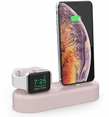 Акция на AhaStyle Dock Stand Pink (AHA-01560-PNK) for Apple iPhone and Apple Watch от Stylus