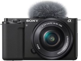 Акция на Фотоаппарат SONY ZV-E10 + 16-50 Black (ZVE10LB.CEC) от MOYO