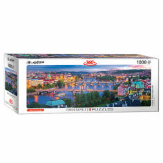Акція на Пазл панорамный Прага, Чехия, 1000 элементов Eurographics 6010-5372 від Podushka