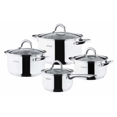 Акція на Набор посуды 8 предметов Gemini Gourmet Andria Ardesto AR1908PS від Podushka