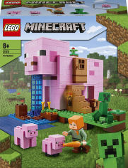 Акция на Lego Minecraft Дом-хрюшка (21170) от Stylus