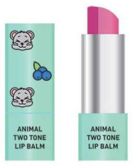 Акция на Skin79 Animal Two-Tone Lip Balm Blueberry Mouse Двухцветный бальзам для губ 3.8g от Stylus
