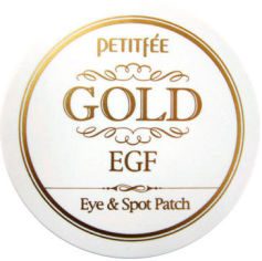 Акція на Petitfee Gold Egf Eye Spot Patch Гидрогелевые патчи для глаз с золотом и Egf - 60 шт. + 30 точечных патчей від Stylus