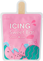 Акция на Apieu Icing Sweet Bar Sheet Mask Watermelon Тканевая маска с экстрактом арбуза 21 g от Stylus