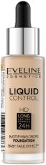 Акція на Eveline Cosmetics Liquid Control №015 Light Vanilla Тональная основа 32 ml від Stylus