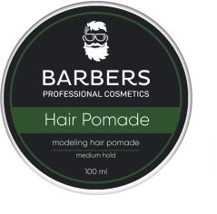 Акция на Barbers Modeling Hair Pomade Medium Hold 100 ml Помада для волос от Stylus