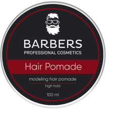 Акция на Barbers Modeling Hair Pomade High Hold 100 ml Помада для волос от Stylus