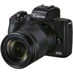 Акция на Фотоаппарат Canon EOS M50 Mark II + 18-150 IS STM Kit Black (4728C044) от Foxtrot