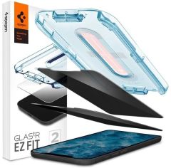 Акция на Защитное стекло Spigen для iPhone 12 Pro Max Glas tR EZ Fit Privacy (2Pack) от MOYO