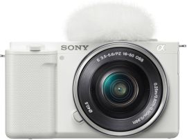 Акція на Фотоаппарат SONY ZV-E10 + 16-50 White (ZVE10LW.CEC) від MOYO