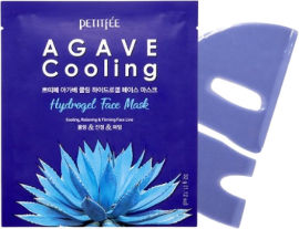Акція на Petitfee Agave Cooling Hydrogel Face Mask Гидрогелевая охлаждающая маска для лица с экстрактом агавы 5 шт. від Stylus
