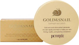 Акція на Petitfee Gold Snail Hydrogel Eye Patch Гидрогелевые патчи для глаз с золотом и улиткой 60 шт. від Stylus