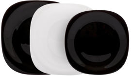 Акция на Сервиз столовый Luminarc Carine Black&White 18 предметов (N1489) от Rozetka