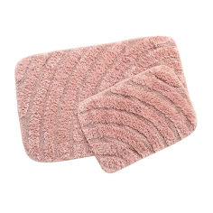 Акция на Набор ковриков в ванную комнату Porter Irya gul kurusu розовый от Podushka