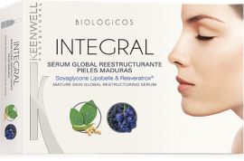 Акция на Keenwell Biologicos Integral Mature Skin Global Restructuring Serum Рестуктурирующая сыворотка с ресвератролом 10х3ml от Stylus