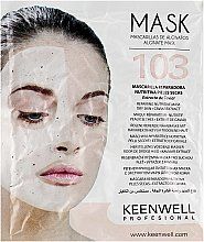 Акція на Keenwell Alginate Mask №103 Регенерирующая питательная маска для сухой кожи с экстрактом икры 125 ml + 25 g від Stylus