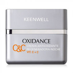 Акция на Keenwell Oxidance Vitamin C&C Night Cream Antioxidant And Restoring VIT. C+C+ Ночной крем антиоксидантный мультизащитный с витаминами С+С 50 ml от Stylus