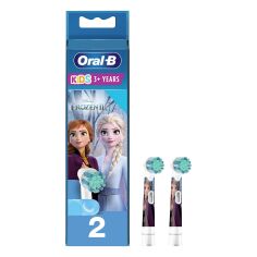 Акція на Набор насадок для электрической зубной щетки Oral-B Kids Frozen II 2 шт  ТМ: Oral-B від Antoshka