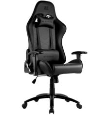 Акція на Кресло игровое 2E GAMING Chair BUSHIDO Black/Black (повреждена упаковка) від MOYO