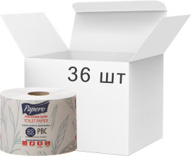 Акция на Упаковка туалетной бумаги Papero 50 метров 36 рулонов (11305290165) от Rozetka
