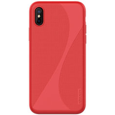 Акция на Чехол Nillkin Flex case II silicone Red для iPhone X от Allo UA
