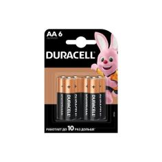 Акция на Батарейка Duracell AAA MN2400 LR03 * 6 (5000394107472 / 81483511) от Allo UA